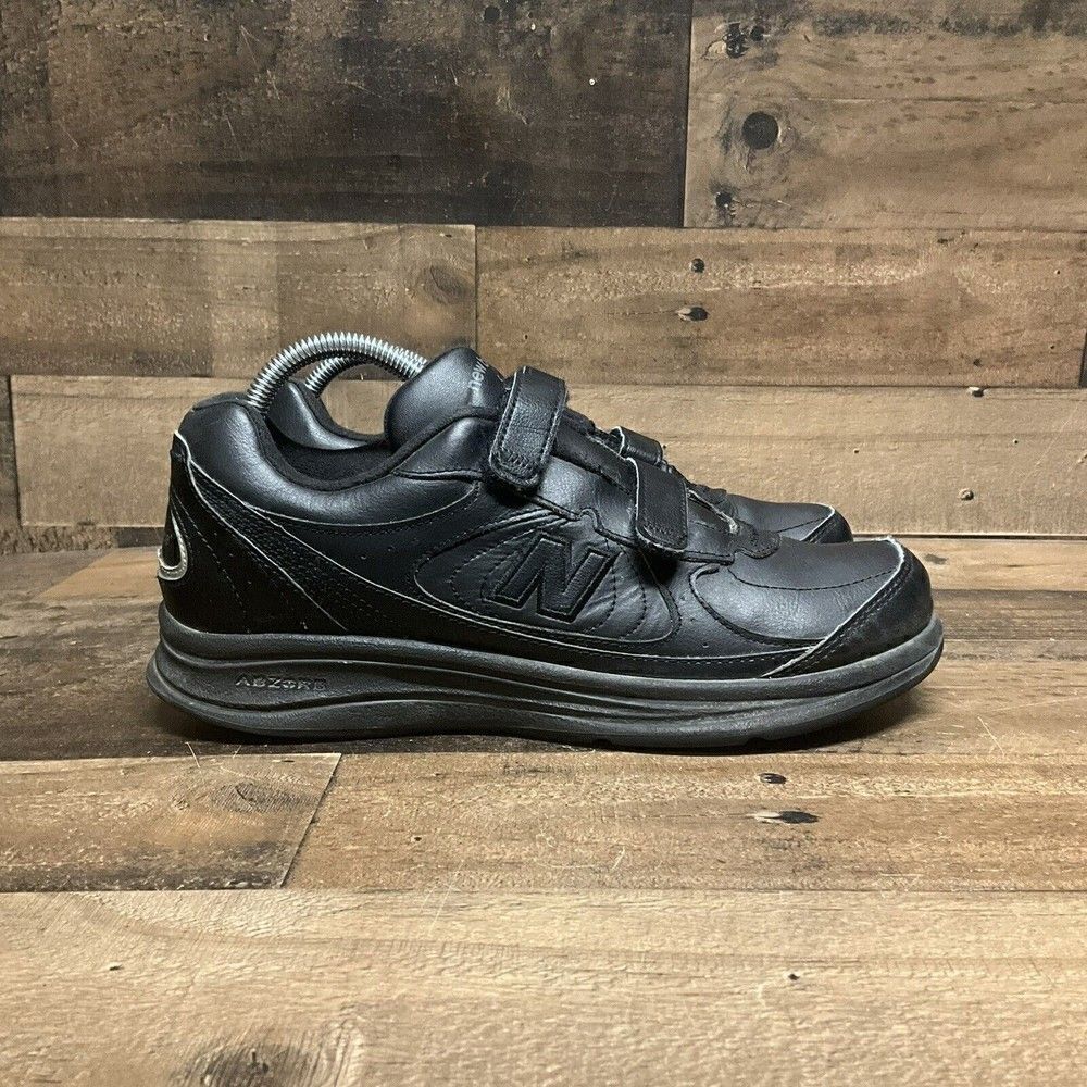New Balance 577 Walking Shoes Sneakers Women's Size 9 US/40.5 EU Black Leather